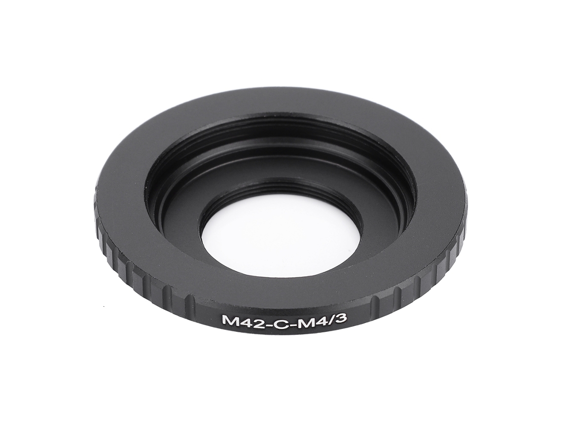 Adaptador De Lente M42/c Mount Para Câmeras Mirrorless M4/3 De Doble Propósito Acessório De Lente