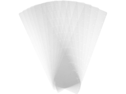Divisórias de plástico transparente Gadpiparty, 12 peças, mini divisórias para organizar folhas individuais em cadernos.