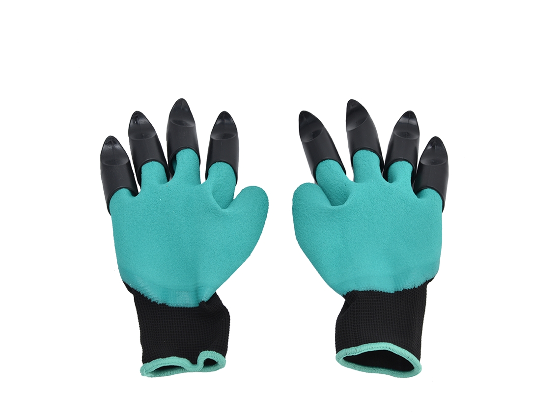 Luvas de Jardinagem Primerox com Garras de Plástico para Plantio