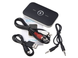 Hifi Sem Fio Bluetooth 2 em 1 Receptor Transmissor de Áudio 3 5 Mm Adaptador de Música Rca ZHIKE