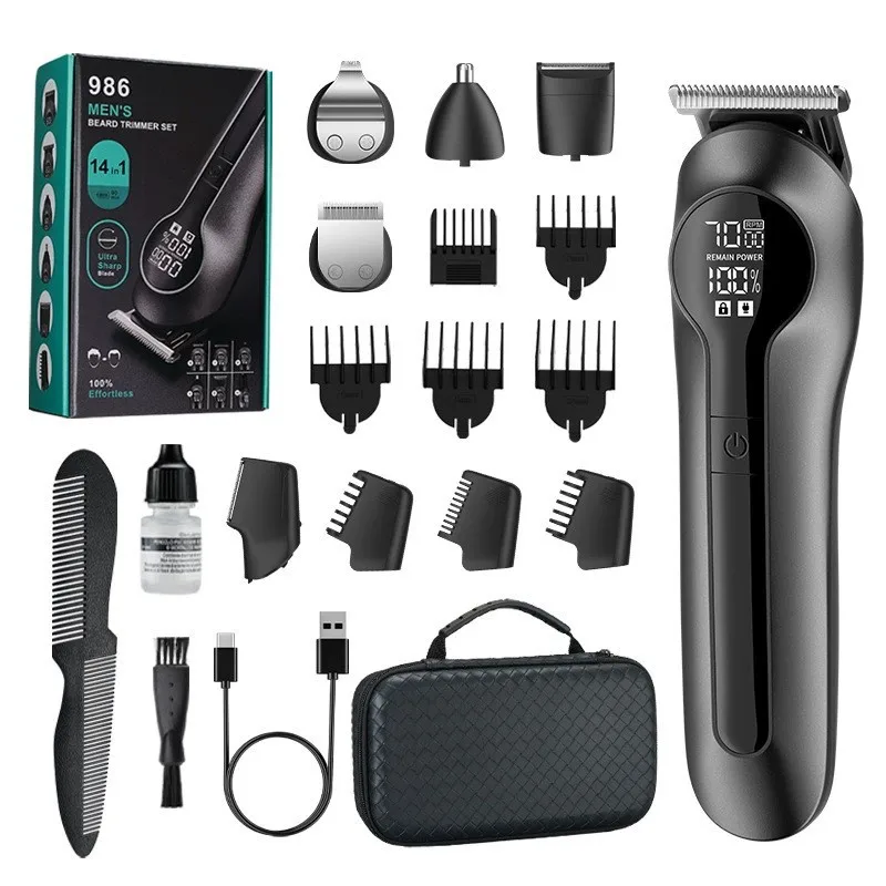 Aparador Facial À Prova D'água, Máquina De Cortar Cabelo À Prova D'água, Aparador De Pelos Do Nariz, Aparador De Precisão Sem Fio