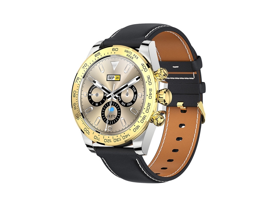 Smartwatches Tela Ips de 1 3 Polegadas 30 Dias de Espera Ouro YEMAESRE