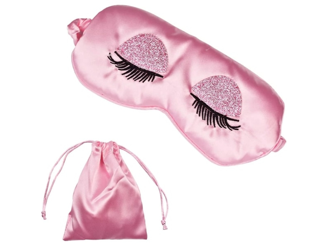 Máscara de Dormir de Cetim, Macia e Sedosa, Meninas e Mulheres. de Proteção Noturna AQUAFORGE