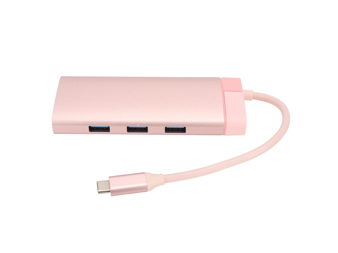 Docking Station (type-c Para Pd Hdmi) Docking Station 6 Em 1 Type-c Para Pd+usb3.0*3+hdmi+rj45...