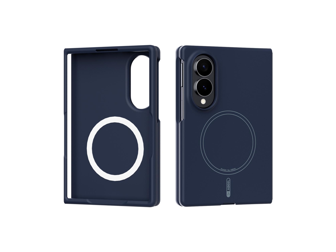 Capa Magsafe Para Samsung Galaxy Z Fold8, Capa Protetora De Silicone Líquido Gertiz (azul Escuro)