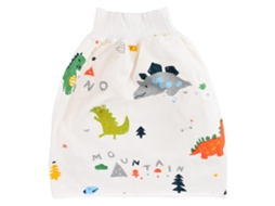 Mali saia Fralda Bebê Unisex Impermeável Dinossauro Tamanho L Treinamento de Vaso