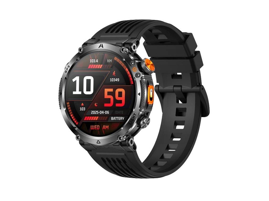 (vinil) Smartwatch Com Chamadas Bluetooth, Posicionamento Gps, Monitoramento De Frequência Cardíaca E Oxigenação Sanguínea.