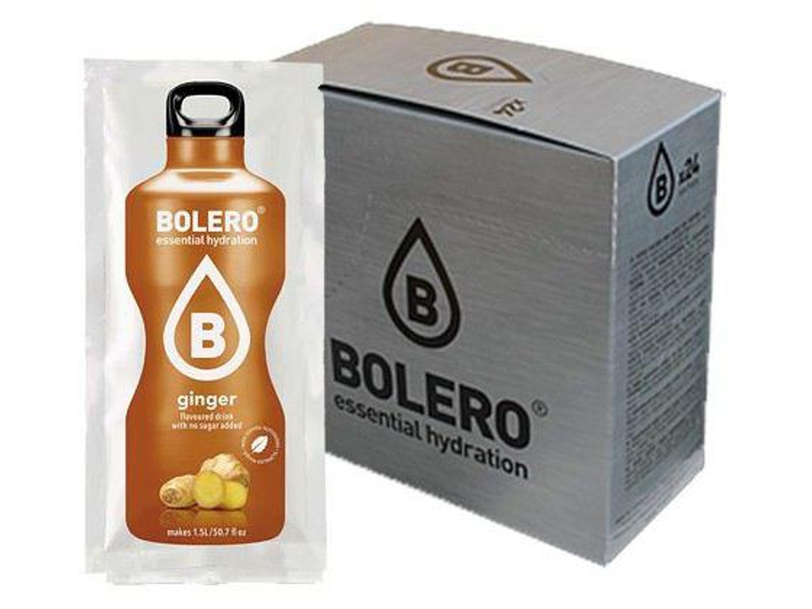 Bolero Gengibre Com Stevia Box 24 Unidades 290 Gr