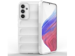 Capa Hexinyigjly Silicone Para Samsung Galaxy A53, Com Revestimento Interior Em Microfibra Anti-riscos Branco