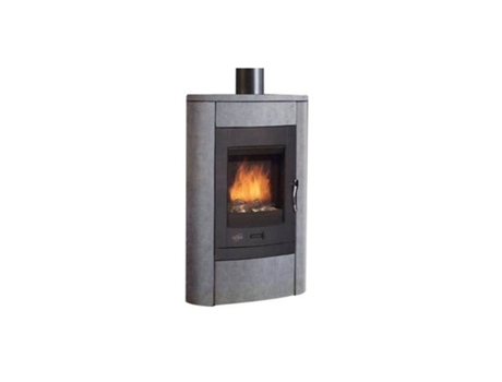 ferro fundido fogão a lenha 9kw pedra azul - 369130pierrebleue - Godin