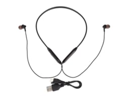 Fones De Ouvido Bluetooth Com Banda Para Pescoço, Bluetooth 5.1, À Prova D'água Ipx7, Redução De Ruído, Preto (enviado Com Bateria Interna) Ws-yd800