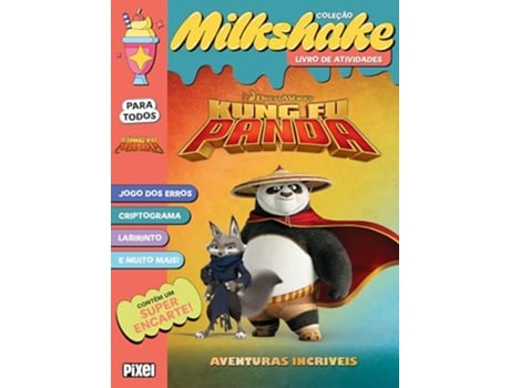 Livro Coleção Milkshake Kung Fu Panda Uma Aventura Animal! de Universal (Português)