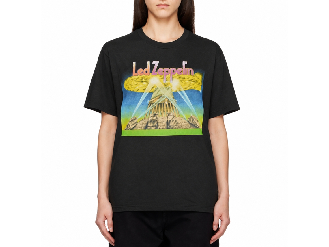 Led Zeppelin Space Ship T-shirt Unisex Adults Size:l