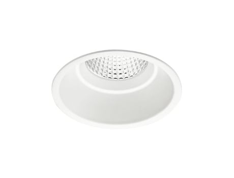 Led Redondo Embutido Cob Ugr/ambiente Fixo Pro Professional Led Ip44 Ø8,2x7,5cm Cor Branca Jiso (10w 4000k 939lm)