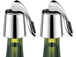 Rolha de Vinho em Aço Inoxidável, Rolha de Vinho com S BRILVIBERA