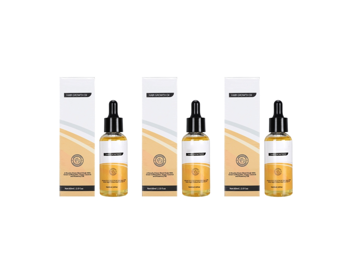2026 3pcs Aceite Esencial de Densidad Capilar 60ml para Fortalecer Raíces, Hidratar, Nutrir Y Reparar El Cabello
