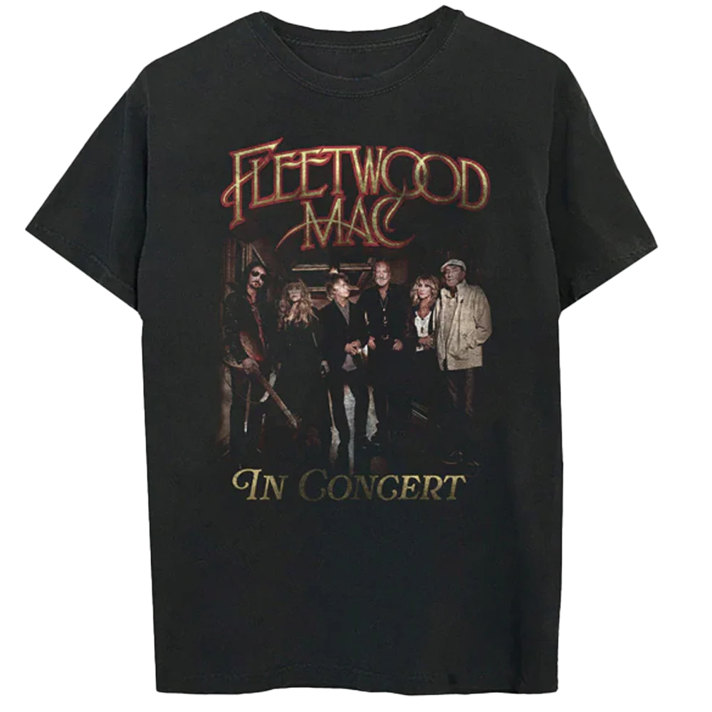 Fleetwood Mac In Concert T-shirt Unisex Rockinstone Size:l