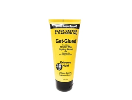 Eco Style Óleo de Rícino Preto e Linhaça Get Glued Styling Bond 48h Fixação Extrema 177ml Eco Styler