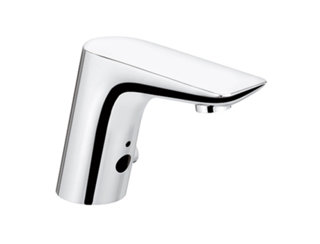 Torneira De Lavatório Eletrônica Kludi O Equilíbrio, A Instalação De Um Furo, Altura Da Bica 105 Mm, Funcionamento Com Rede Elétrica, 5220005, Cor Cromo