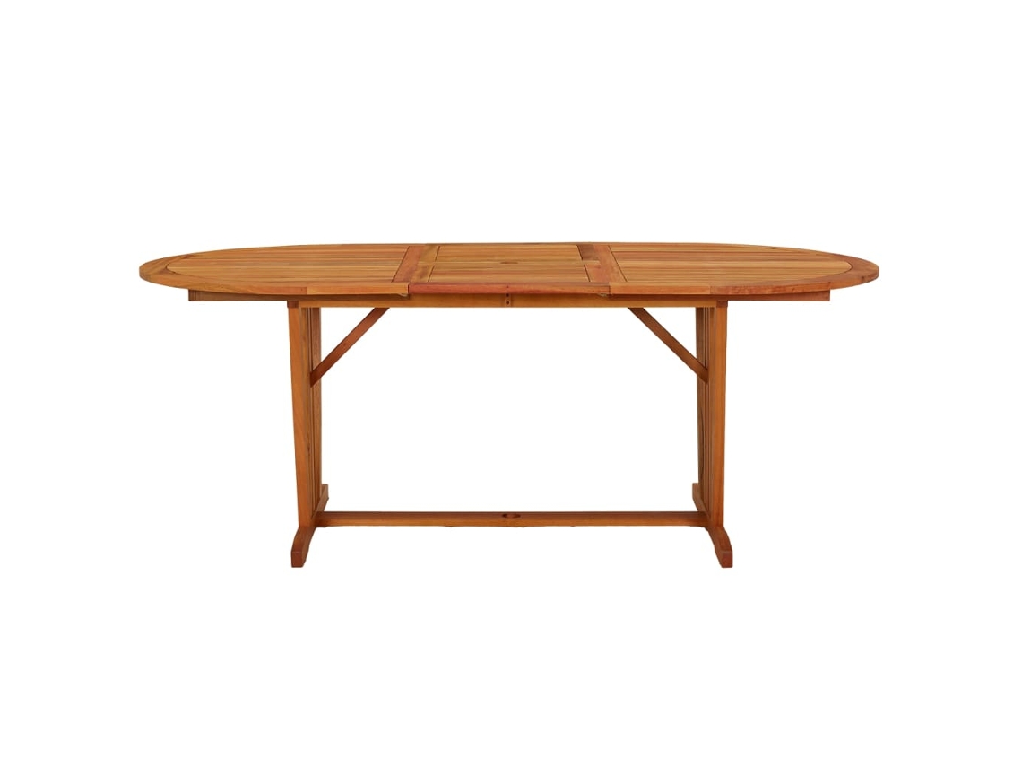 Maison Exclusive - Mesa De Jardim 200x100x75 Cm Madeira De Eucalipto Maciça