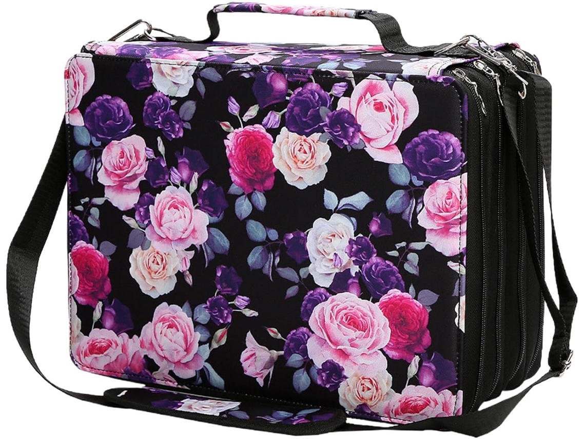 Estojo Para Canetinhas Organizador De Porta-canetas Bolsa Organizadora Portátil Artesanato, Material