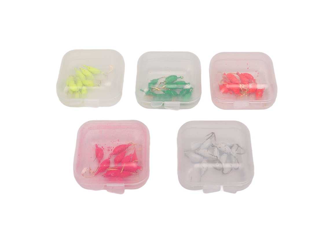 Kit de Iscas para Pesca no Gelo com 50 Anzóis