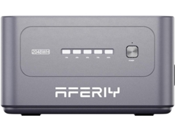 Aferiy Bateria Suplementar P280 - Bateria Portátil 2048wh, Expansível Até 10,24kwh, Compatível Com Estação De Energia P280 2800w