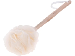 Lurelia Bucha Vegetal De Banho Para Costas E Corpo, Bucha Vegetal, Cabo Longo E Massagem Suave