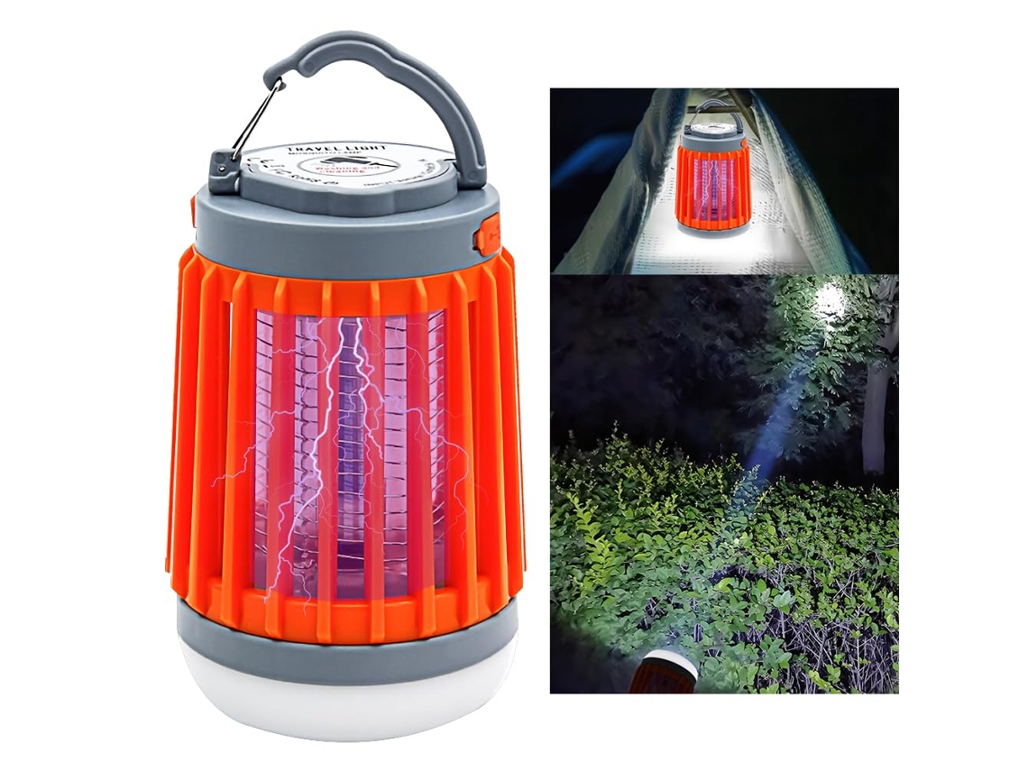 Mini Lâmpada Mata Mosquitosusb Recarregável 8 Horas De Iluminação Economia De Energia Acampamento Silencioso Casa Dupla Utilização Zeuxo
