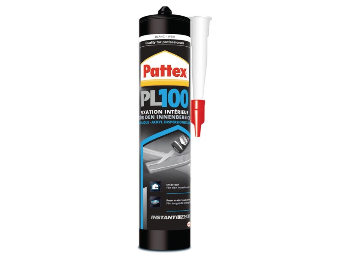 Cola de Fixação Pl100 Cartucho 380G Branco PATTEX