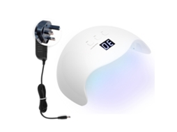 Lâmpada Inteligente De 48w Para Secar Esmaltes De Unhas Com Configuração De Tempo E Tela Digital Uv Led
