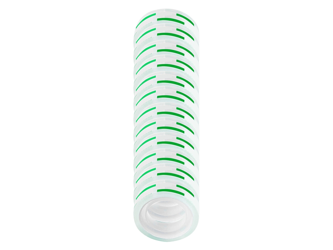 Cinta Transparente De Papelería 12 Rollos 14y Para Escuela Oficina Manualidades Envases Regalo