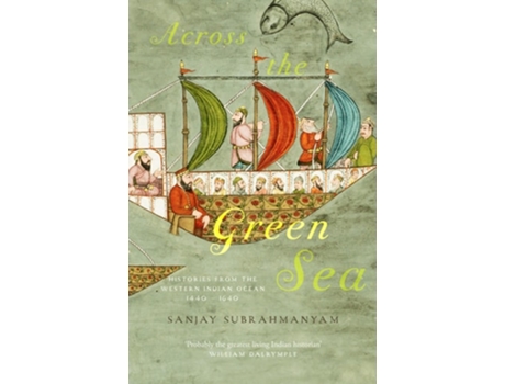 Livro Across The Green Sea De Robin Harris (inglês - Capa Dura)