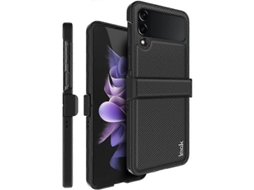 Capa De Celular Em Fibra De Carbono Pu Pc Para Samsung Galaxy Z Flip4 5g Imak Ruiyi Series