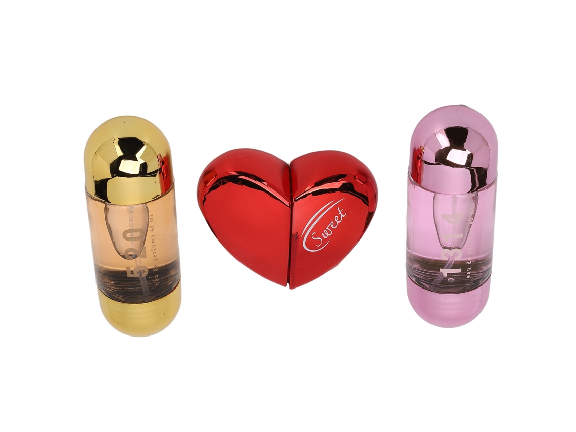 Kit De 3 Perfumes Para Dama 30ml Com Atomização Fina E Fragrância Duradoura