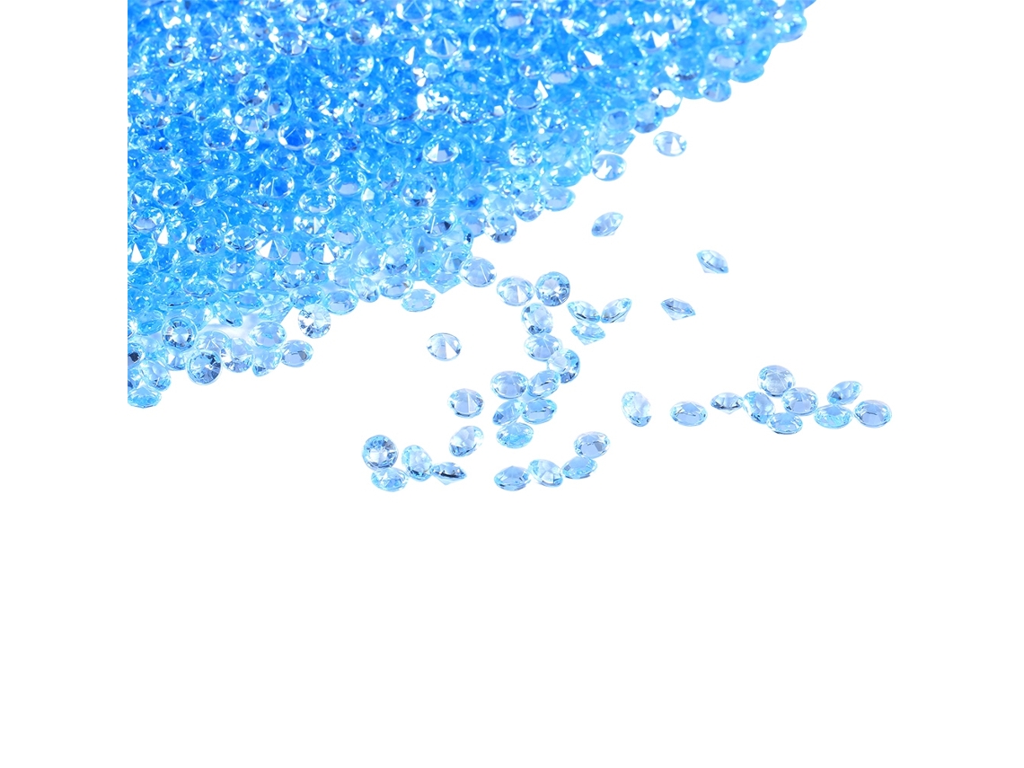 Broca De Plástico Acrílico (broca Solta Sem Fundo, Azul Claro) Eoocoo