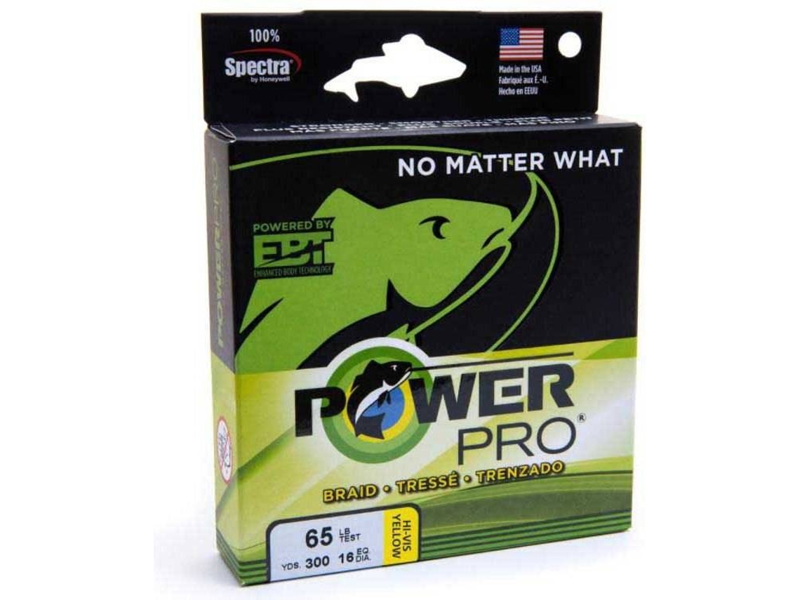 Linha de Pesca trançadas POWER PRO Spectra (0.320 mm - 0,10 mm)