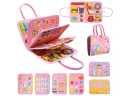 Brinquedo Montessori Para Bebê Livro De Atividades Com Atividades Sensoriais Educativas Adequado Para Meninos E Meninas De 1 A 4 Anos Cuich