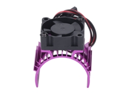 Ventoinha Resfriamento Motor Rc Dissipador Alumínio Roxo