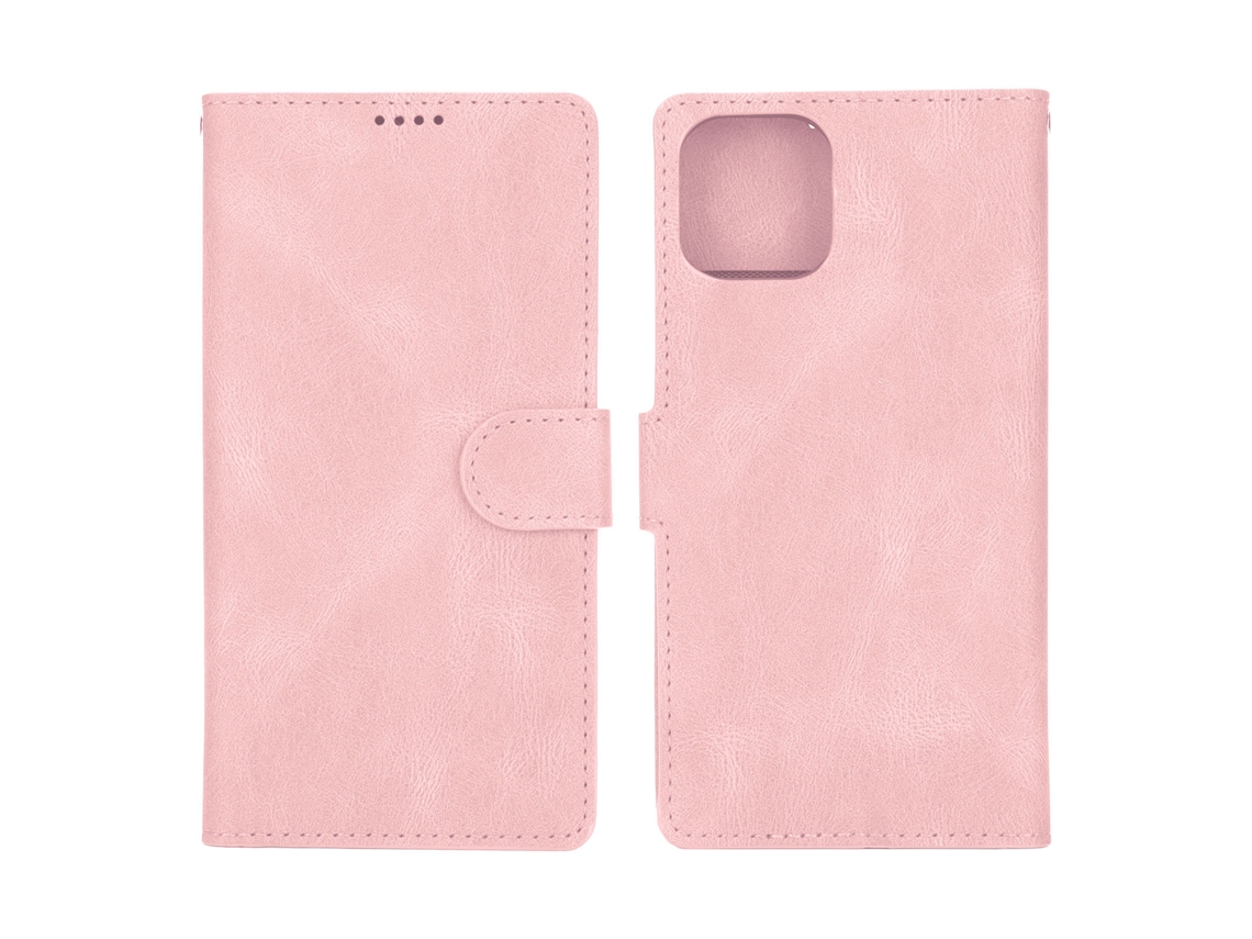 Capa de telefone LAXISCREED de couro PU clássica com fecho magnético e suporte para cartões