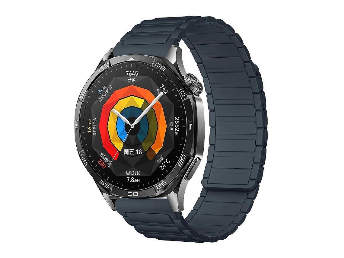 Pulseira De Silicone Magnética Com Três Contas