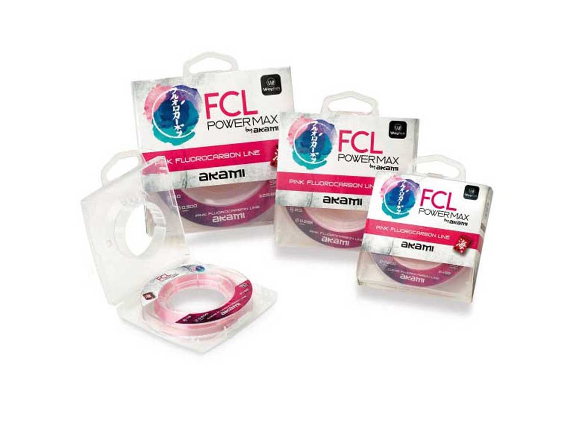 Fluorocarbono Fcl Power Max 50 M Rosa 0.260 Mmakami