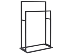 Towel Rack, Towel Racks Vidaxl Preto Ferro (48 X 24 X 78.5 Cm)