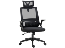 Cadeira Ergonômica Ajustável, Apoio Cabeça/braços, Balanço.-mhy