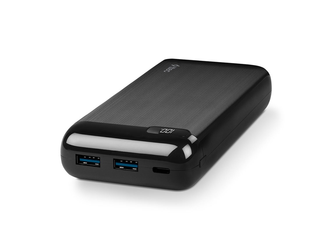 Power Bank Polímero Lítio Lipo TTEC Preto | Worten.pt