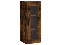 Wall Mounted Cabinet, Wall Mounted Cabinets Vidaxl Marrom Madeira Processada (n/a)