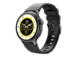 Relógio inteligente Amoled, chamadas Bluetooth, esportes, rastreador de condicionamento físico, à prova d'água até 1 ATM, preto Bestvite.