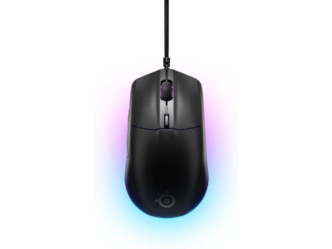 Rato Gaming STEELSERIES Rival 3 (2ª Geração - Preto)