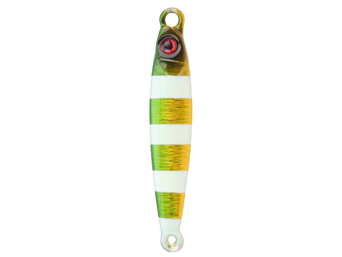 Artificial Hard Bait (long Cast Luminous) Tungsten Alloy Long Cast Luminous Tungsten Fish 20g Green Back Boat Fishing Artificial Hard Bait