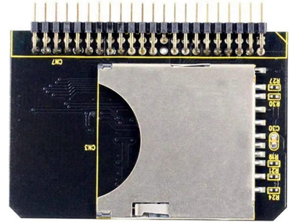 Adaptador De Cartão Memória Para Conector Macho 44 Pinos 2,5
